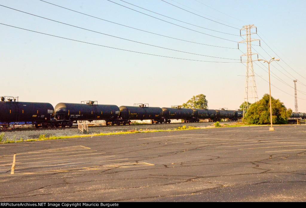 Tank cars in the yard